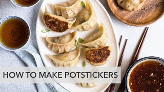 How to Make Potstickers (锅贴) | vegetarian potstickers recipe
