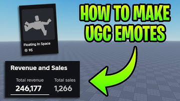 How to Make Roblox UGC Emotes & Earn Thousands of Robux!