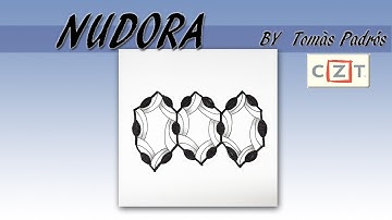 如何畫一般圖樣How to draw the Tangle Pattern NUDORA