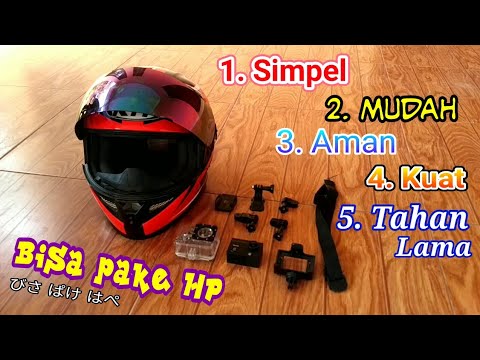 Video: Memasang Kamera Aksi Ke Helm: Di Ski, Sepeda Motor Atau Helm, Aturan Pemasangan