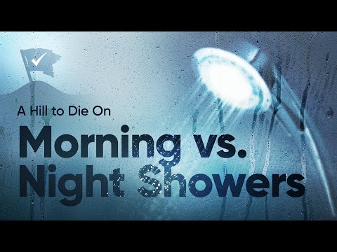 Morning vs. Night Showers