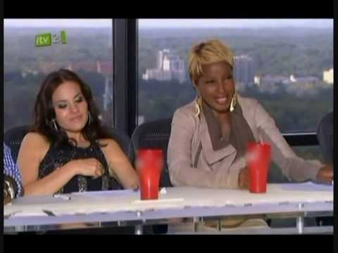 American Idol 2010 auditions - a crazy moment with...