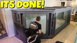 The MASSIVE 1,500 Gallon DIY Plywood Aquarium is COMPLETE!