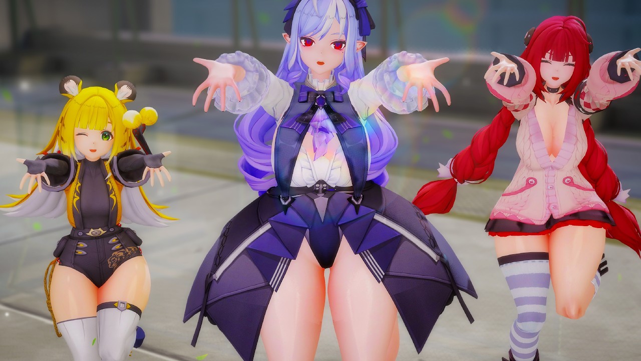 【MMD】ReDreaming Angel - Vivian, JuFufu, Yuzuha【紳士向け】