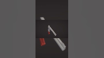 Style World - Wild West Revolver - Rigged & Animated #shorts  #unity #blender