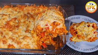 Chicken Pasta Bake | Chicken Pasta Bake Recipe | Chicken Pasta Recipes | Iftar Special Chicken Pasta