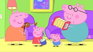 Peppa Pig in Hindi - Myoojikal Instrooments - हिंदी Kahaniya - Hindi Cartoons for Kids