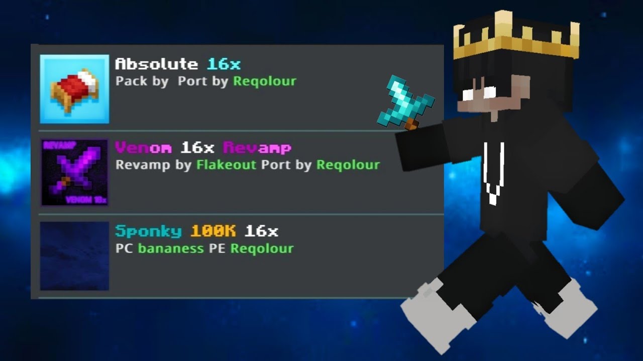 TOP 3 BEST PvP Texture Packs For MCPE! - YouTube