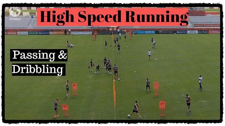 High Speed Running: Passing & Dribbling Drill