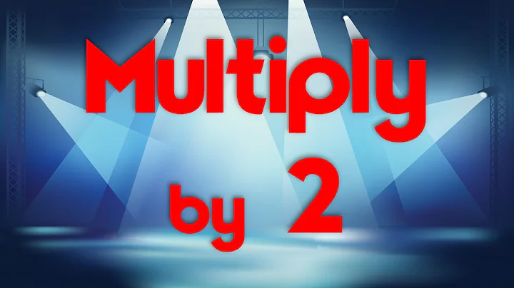 Multiply by 2 | Learn Multiplication | Multiply By Music | Jack Hartmann