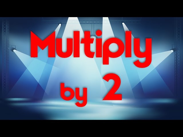 Multiply by 2 | Learn Multiplication | Multiply By Music | Jack Hartmann class=