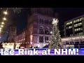 NATIONAL HISTORY MUSEUM ICE RINK | #VLOGMAS