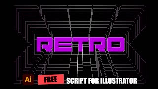 How to Create Cyberpunk Retro Text Effects with This Illustrator Script!