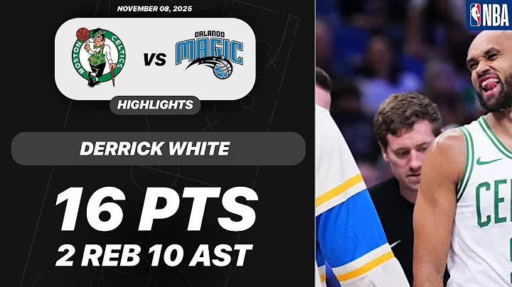 Derrick White vs Orlando Magic | 16 PTS 2 REB 10 AST 1 BLK 3 STL | NBA 11-07-2025 Highlights