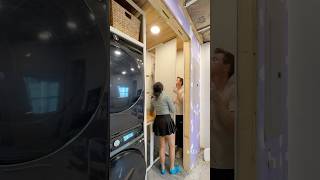 #ad full laundry room makeover with  @lowes  find it in my storefront #LowesProject #lowespartner