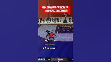 #nba2k26 The new speedster takeover allows you to dribble without losing a single adrenaline bar🫢🫢