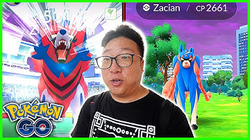 Zacian & Zamazenta Raids With Dynamax Latios Battles - Pokemon GO Dark Skies