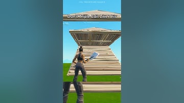 *NEW* How To Triple Edit #fortnite #shorts #ViperFN