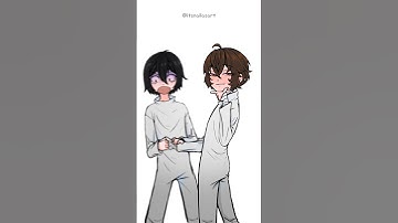 The sillies 🙆🏻‍♀️ #bsd #bungostraydogs #dazai #fyodor #fyozai #anime