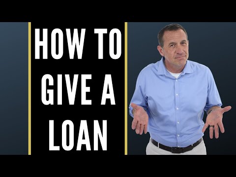 Video: How To Get A Loan From A Private Person