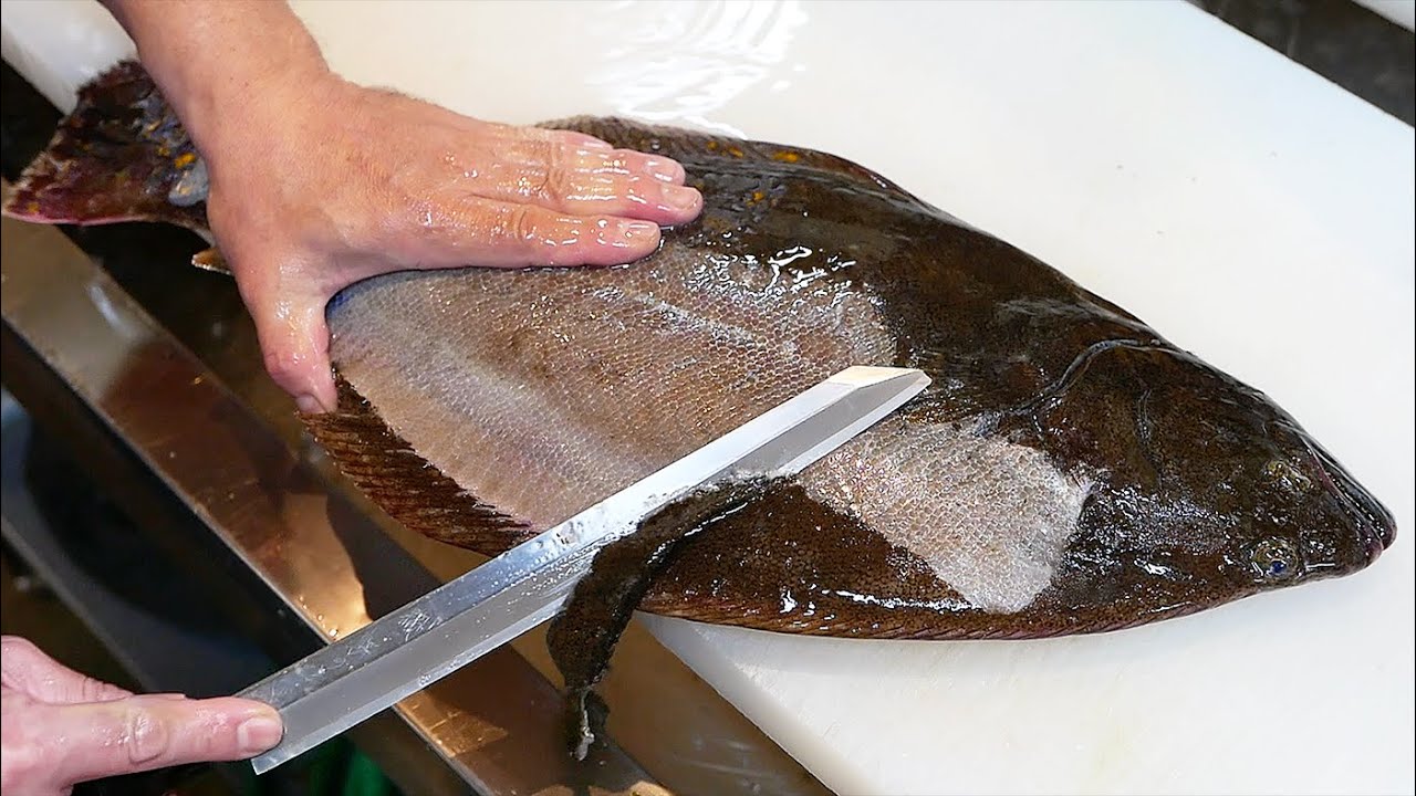 Japanese Street Food - CRISPY BAKED FLATFISH Okinawa Seafood Japan | Travel Thirsty