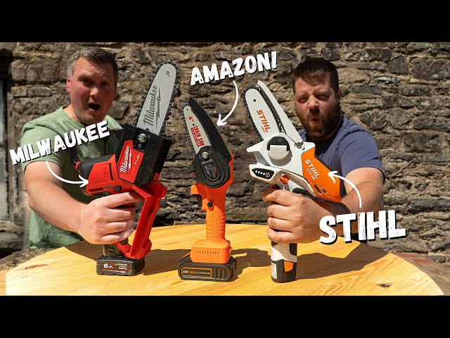 Mini CHAINSAW Hatchets Cheapest on  vs STIHL vs MILWAUKEE