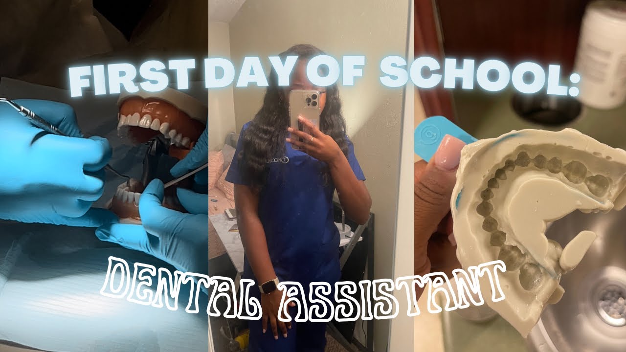 FIRST DAY OF DENTAL ASSISTANT SCHOOL: VLOG - YouTube