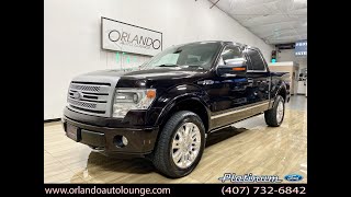 2013 FORD F150 SUPERCREW CAB - PLATINUM PICKUP 4D 5 FT