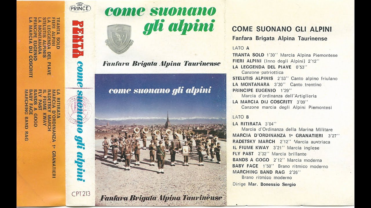 Come suonano gli alpini - Fanfara Brigata Alpina Taurinense