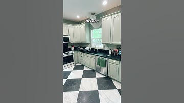 We’re obsessed with this simple beadboard backsplash