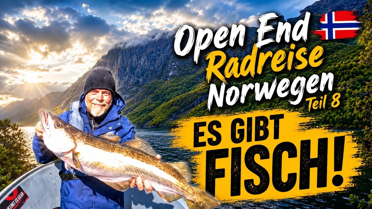 Open End Radreise Norwegen Teil 8 Es gibt Fisch!