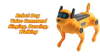 Robot Dog New AI Voice Command 13 Fun Interactive Functions