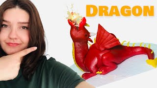 How to Make a Fondant Dragon - Dragon Cake Topper Tutorial - Fondant Cake Decorating For Beginners