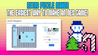 Retro Puzzle Maker - The Easiest Way to Make an NES Game!