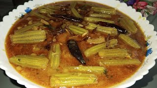 শুটকি ও ডাল দিয়ে খুবই মজাদার সজনে ডাটা রেসিপি|Drumstick Curry with dry fish \u0026 Dal Recipe |Sojne Data