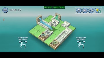 FLOW WATER 3D FOUNTAIN PUZZLE CLASSIC EASY LEVEL 27 WITH COMMENTARY
