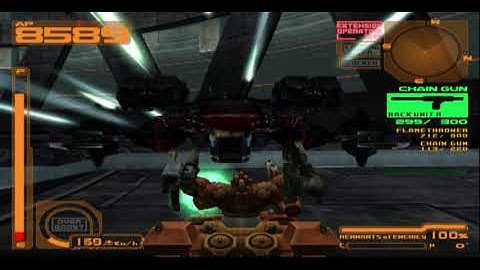 Armored Core 2 Another Age - VS Phantasma with max AP tank (HARD mode)