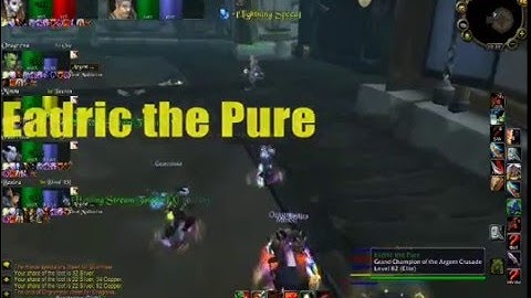 Multiboxing Heroic Trial of the Champion - The Melee Edition