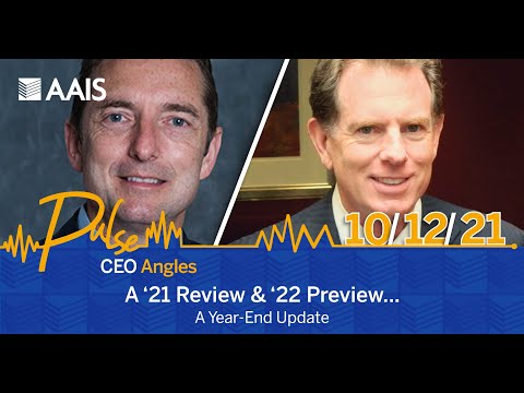 AAIS CEO speaks w/Dr. Bob Hartwig on 2021/22 issues - YouTube