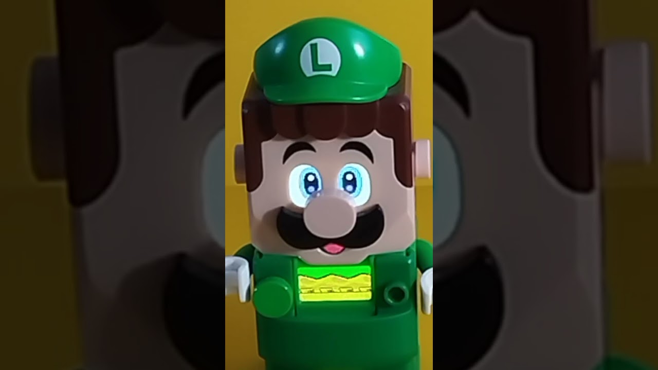 Luigi's Surprise Lego Mini Figure Reveal