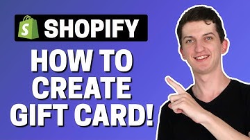 How To Create Gift Card In Shopify