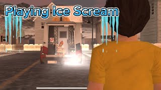 Playing Ice scream 2