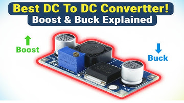 DC to variable DC converter | Electronics module | Science Project | Boot and Buck converter 