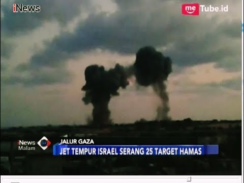 Jet Tempur Israel Serang 25 Target Hamas - iNews Malam 20/06