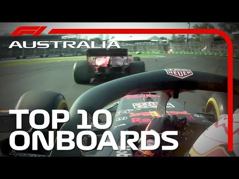 Top 10 Onboards: 2019 Australian Grand Prix
