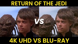 Star Wars Return of the Jedi 4K UHD vs Blu ray