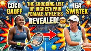 From Coco Gauff to Iga Świątek — The SHOCKING List of Highest Paid Female Athletes REVEALED! 💰🔥