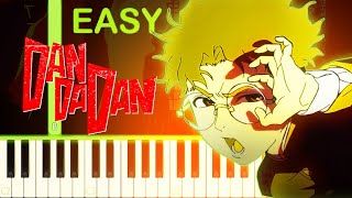 DAN DA DAN Season 2 Opening - EASY Piano Tutorial