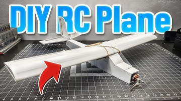How To Make a DIY RC Trainer Airplane Model Airplane For Beginners