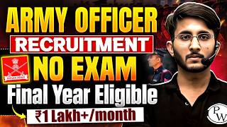 Indian Army Officer Recruitment 2026 | No Exam, Direct Entry, Eligibility & Selection Process screenshot 5
